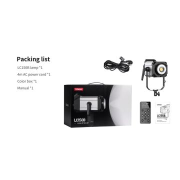 Ulanzi LC150B Bi-Color Profesyonel Stüdyo Video Işığı + RC-B02 Kumanda