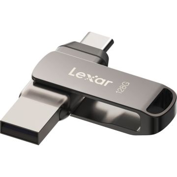 Lexar 128GB JumpDrive Dual Drive D400 USB 3.1 Gen 1 USB-C / USB-A - LJDD400128G-BNQNG