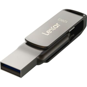 Lexar 128GB JumpDrive Dual Drive D400 USB 3.1 Gen 1 USB-C / USB-A - LJDD400128G-BNQNG