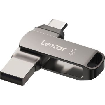 Lexar 64GB JumpDrive Dual Drive D400 USB 3.1 Gen 1 USB-C / USB-A - LJDD400064G-BNQNG