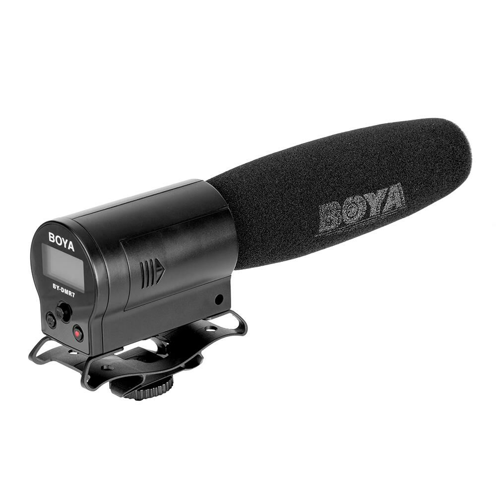 Boya BY-DMR7 Shotgun Mikrofon Ses Kayıt Cihazı