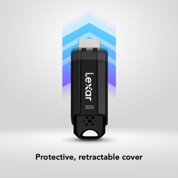 Lexar 32GB JumpDrive S80 USB 3.1 Gen 1 USB-A Flash Drive - LEXAR LJDS080032G-BNBAG