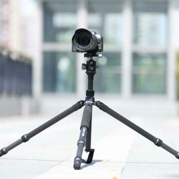 Ulanzi MT-61 Carbon Fiber Hafif Taşınabilir Travel Tripod Monopod