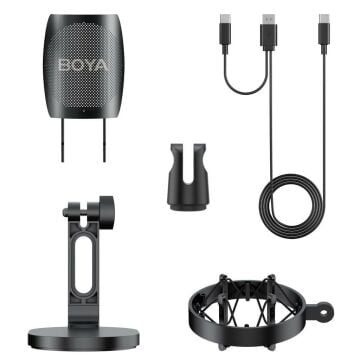 BOYA K9 Vibrant Lighting Condenser USB Mikrofon