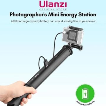 UURig TP-04 4800 mAh Powerbank Tripod Monopod