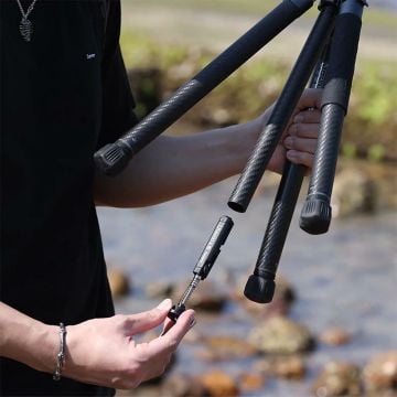 Ulanzi & Fotopro Air III F38 Quick Release Karbon Fiber Video Travel Tripod Monopod