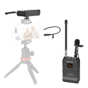 Boya BY-WFM12 VHF Profesyonel Wireless Mikrofon