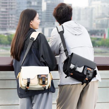 Ulanzi MS12 5.6L Messenger Kamera Omuz Çantası Bej - B119