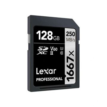 Lexar Professional 128GB 250mb/s SDXC Hafıza Kartı