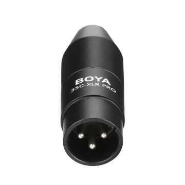 Boya 35C-XLR Pro 3.5mm Stereo to XLR Dönüştürücü
