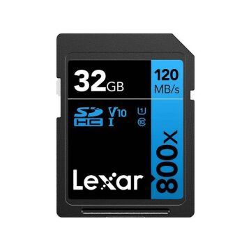 Lexar 32GB 800x 120Mb/s SDHC Hafıza Kartı