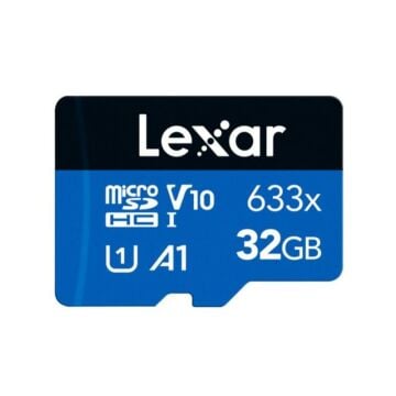 Lexar 32GB 633x 100 Mb/s MicroSDHC Hafıza Kartı