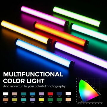 PHOTOOLEX B320S RGB Manyetik LED Tube Light - B320S