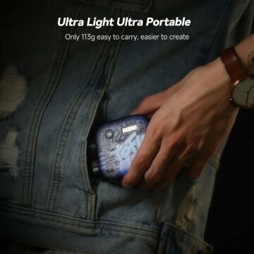 PHOTOOLEX Black Samurai TOFU RGB LED Video Işığı - TOFU-BS