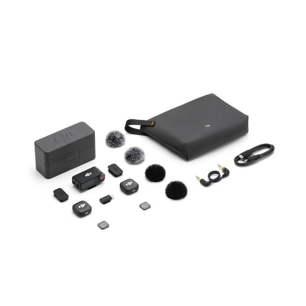 DJI Mic 3 (2 TX + 1 RX + Charging Case)
