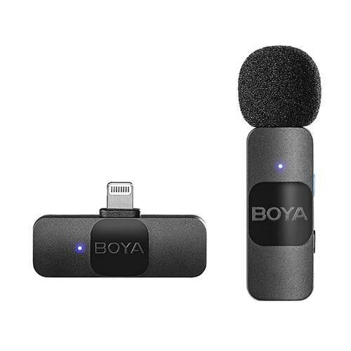 Boya BY-V1 Ultra Kompakt Iphone Kablosuz Mikrofon (Lightning)