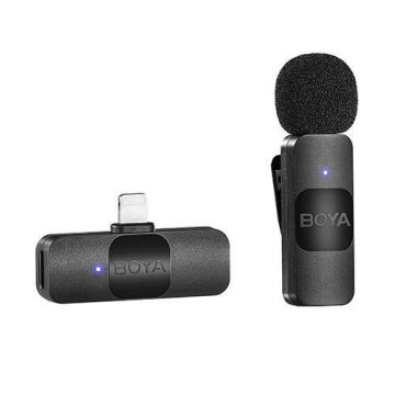 Boya BY-V1 Ultra Kompakt Iphone Kablosuz Mikrofon (Lightning)