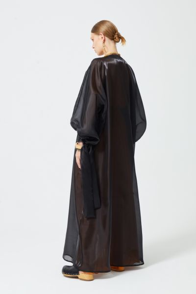 Organze Kaftan Siyah