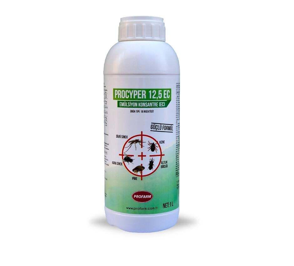 Profarm Procyper 12.5 EC Konsantre Kene İlacı 1 Lt