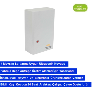 Kuş Kovucu Pro Evolution Ultrasonik Endüstriyel Cihaz