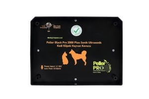 Peller Black Pro 2000 Plus Sonik Ultrasonik Kedi Kovucu Hayvan Kontrol Sistemi