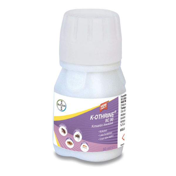 Böcek ve Genel Haşere İlacı Bayer K-Othrine SC 50 ml