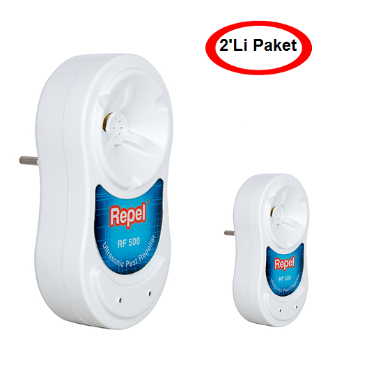 Repel RF 500 Fare Kovucu Sıçan Kovucu Süper Etki (2'Li Paket)