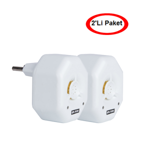 Repel RF 200 Ultrasonik Fare Kovucu ve Haşere Cihazı (2'li Paket)