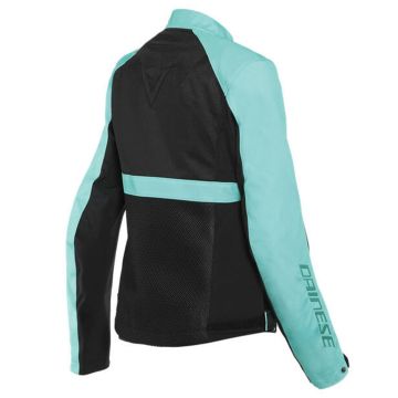 Dainese Ribelle Air Kadın Tekstil Mont Black Acqua Green