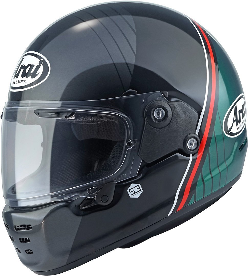 Arai Concept-XE Temu Kapalı Kask Yeşil-Siyah