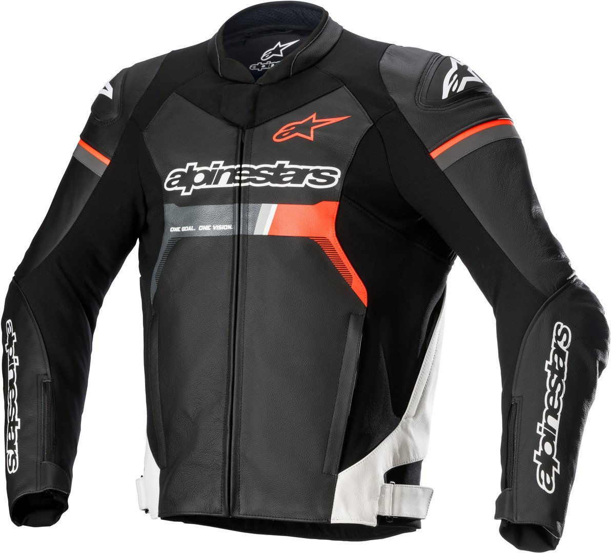 Alpinestars GP Force Deri Mont Siyah/Kırmızı/Beyaz