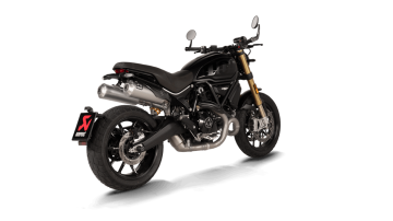 Ducati Scrambler 1100 Akrapovic Slip-On Egzoz