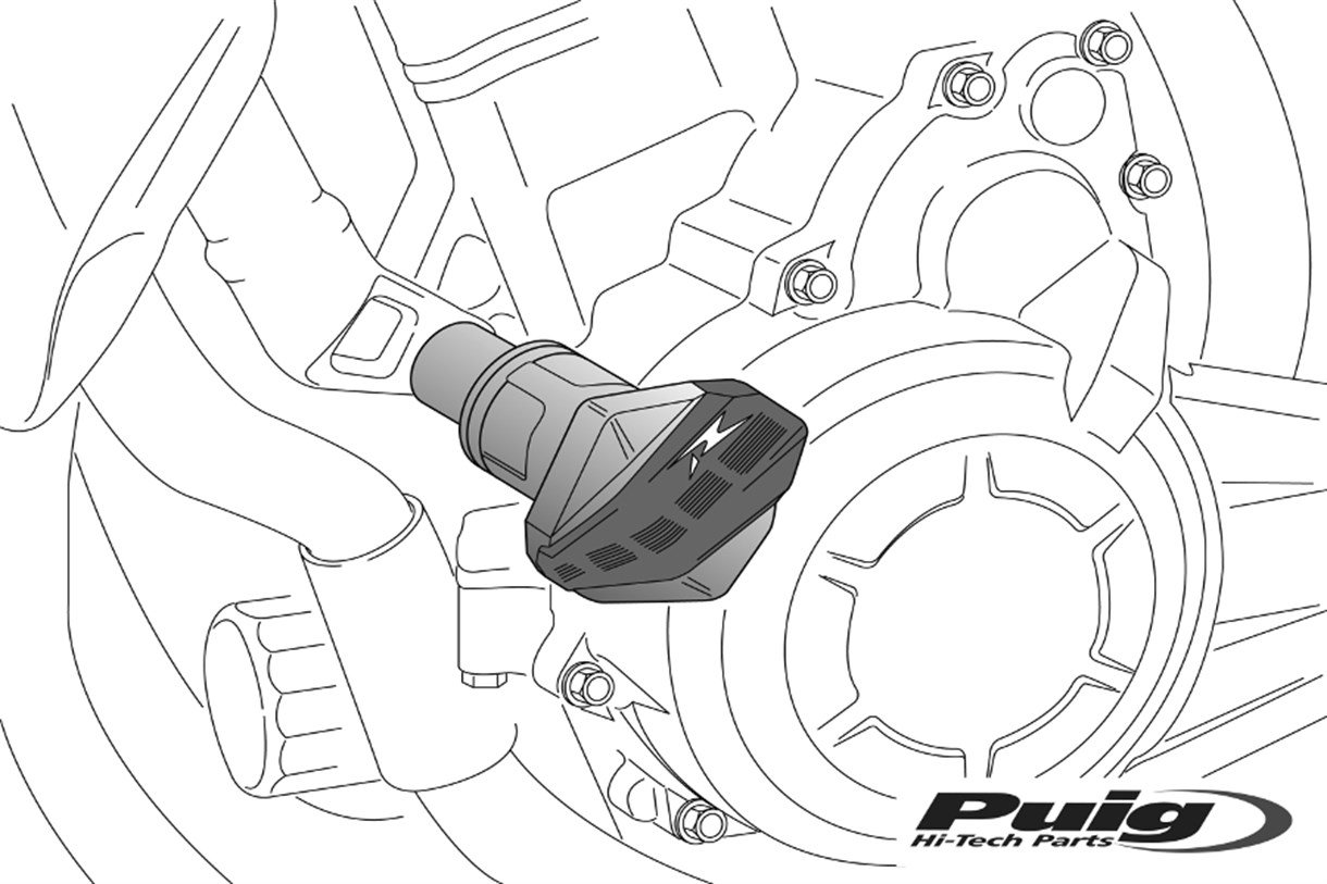 Puig / 6565n R12 Ktm390 13- Duke Topuz