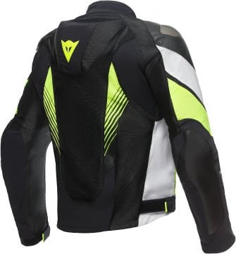 Dainese Super Rider 2 Absoluteshell Motosiklet Tekstil Ceket Siyah-Sarı