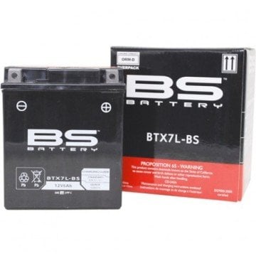 BS Battery BTX7L-BS Motosiklet Aküsü