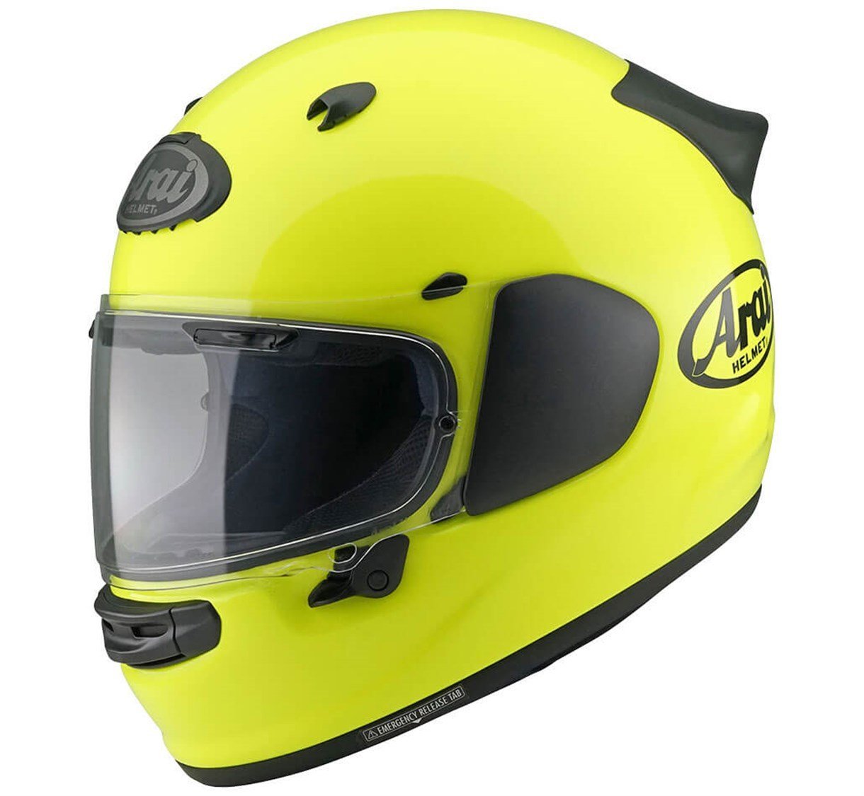 Arai Quantic Fluor Yellow Kapalı Kask