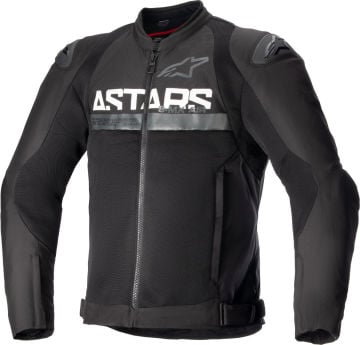 Alpinestars SMX Air Perforated Tekstil Ceket Siyah