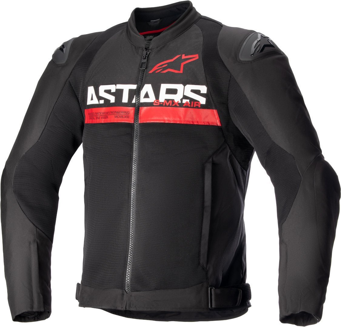Alpinestars SMX Air Perforated Tekstil Ceket Siyah/Kırmızı