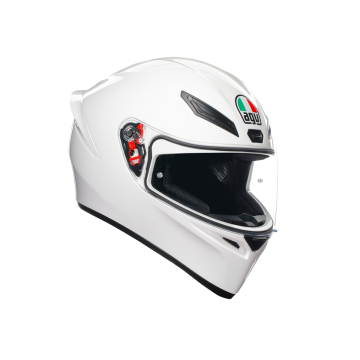 Agv K1 S Mono White Kapalı Kask