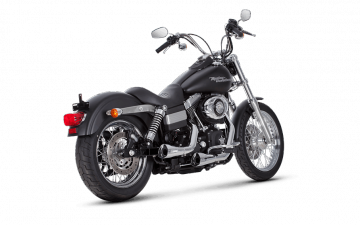Harley Davidson Dyna Fat Bob FXDF 2008-2014 Open Line (Krom) Akrapoviç Egzoz