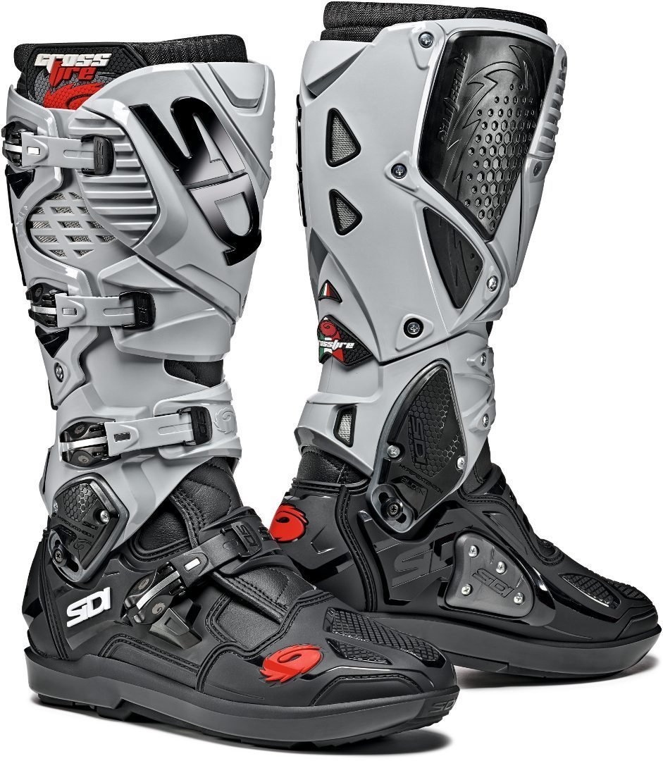 Sidi Crossfire 3 SRS Motocross Siyah/Gri