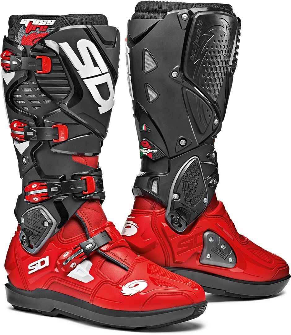 Sidi Crossfire 3 SRS Motocross Kırmızı/Siyah