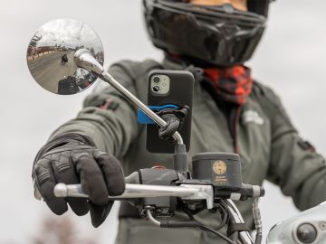 Quad Lock Motosiklet Telefon Tutucu Ayna Bağlantı