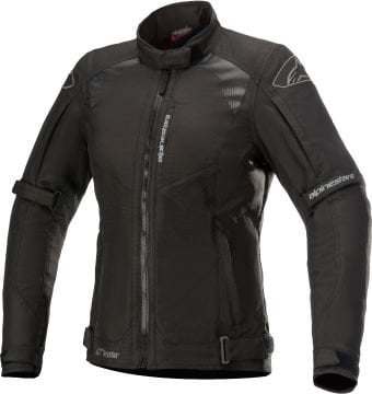 Alpinestars Stella Headlands Drystar Motosiklet Kadın Tekstil Mont Siyah