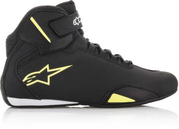 Alpinestars Sektör Motosiklet Ayakkabı Siyah/Sarı