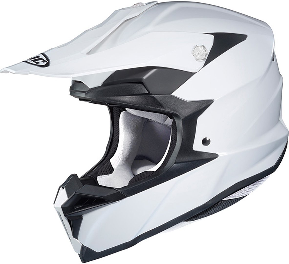 HJC i50 Kapalı Kask Solid Motocross Beyaz