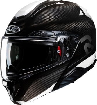 HJC RPHA 91 Carbon Noela Kapalı Kask Beyaz-Siyah