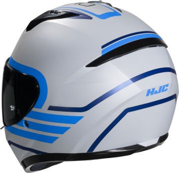 HJC C10 Lito Kapalı Kask Gri/Mavi