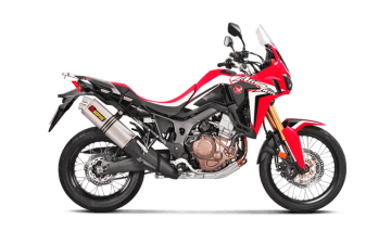 Honda CRF1000L Africa Twin Akrapovic Slip-On Line (Titanium) Egzoz