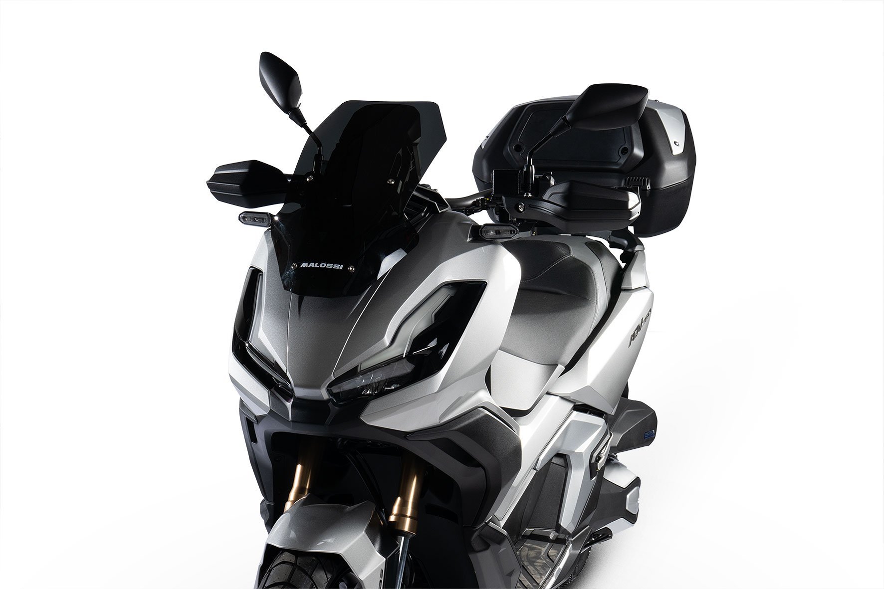 Malossi Spor Ön Cam Siyah (Honda Xadv-350 2021 ve üstü)